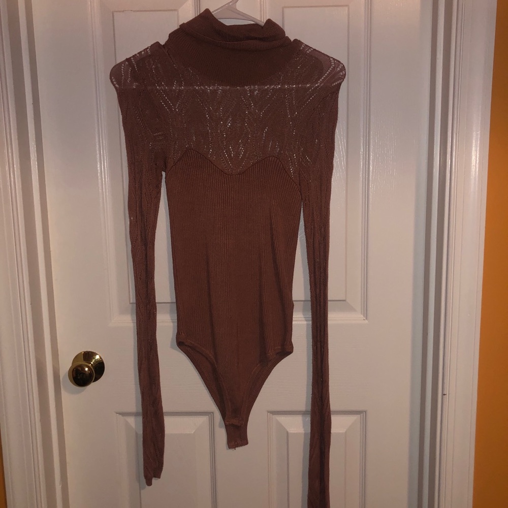 Free People Turtleneck Bodysuit